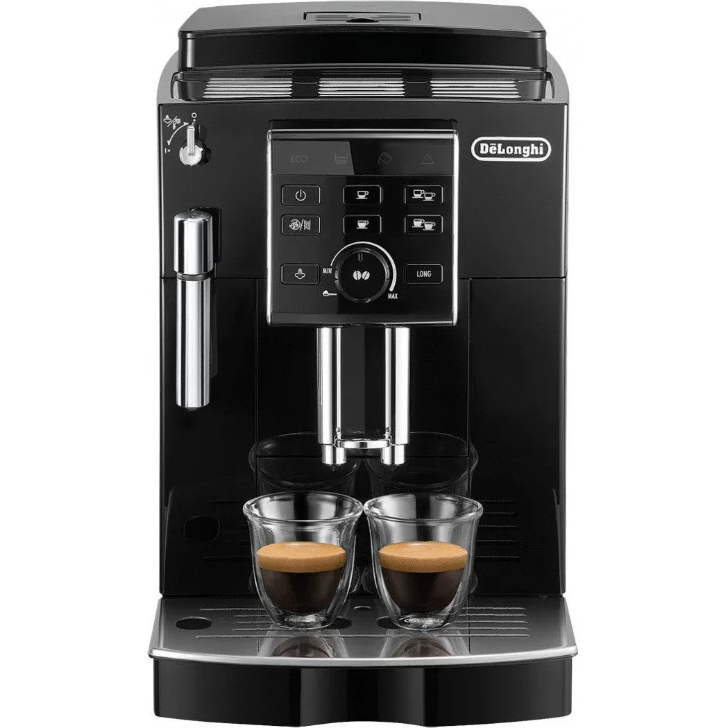 De'Longhi ECAM13.123.B Black Bean-to-Cup Espresso Machine with Milk Frother - Gomix Brands Outlet